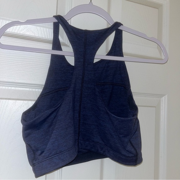 Outdoor Voices TechSweat™ Crop Top / Move Free Crop Top - Navy Blue - Picture 5 of 5